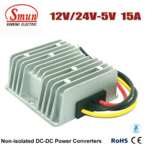 12VDC 24VDC zu 5VDC 15A DC-DC-Stromversorgungs-Konverter